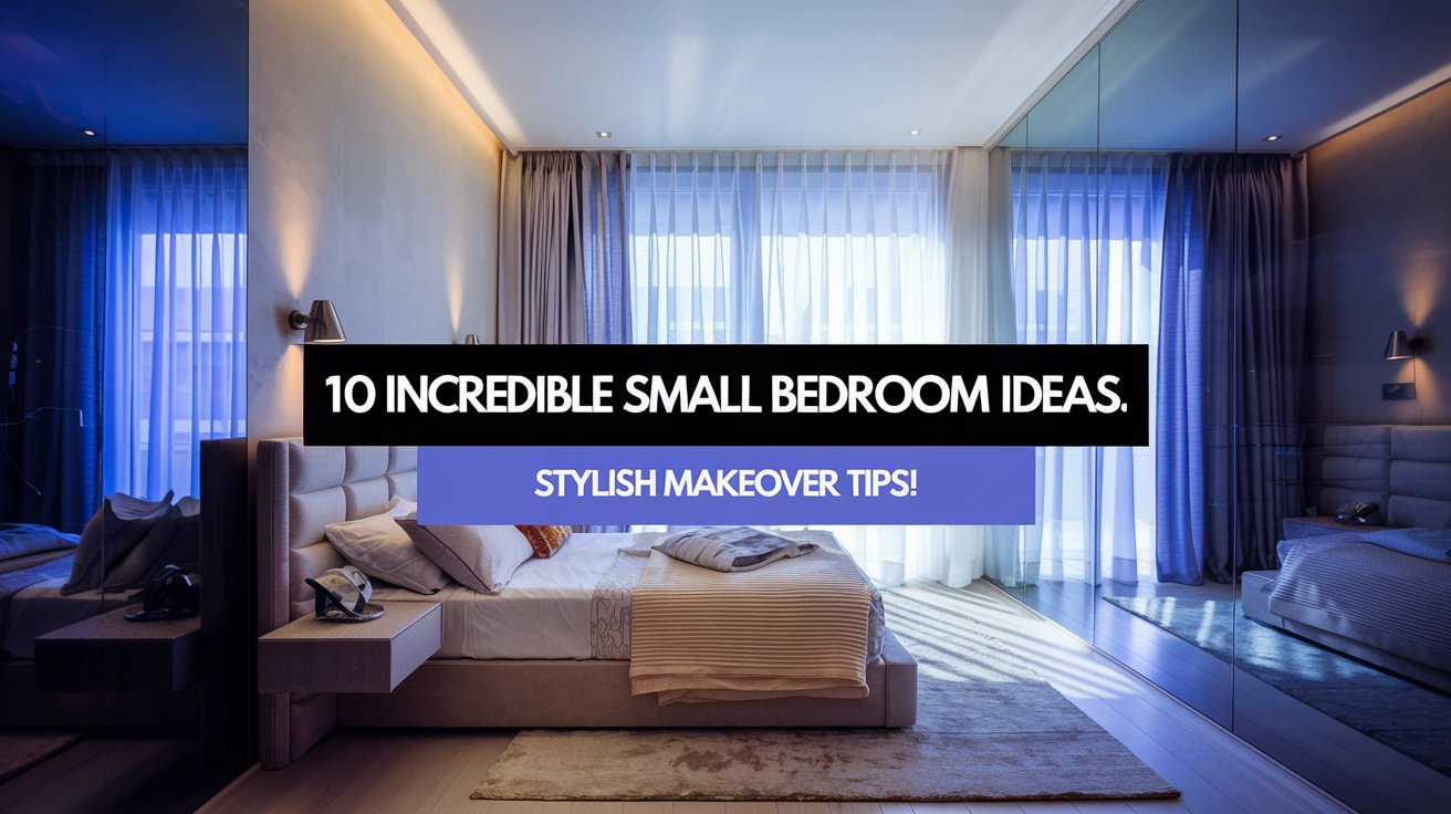 10 Incredible Small Bedroom Ideas