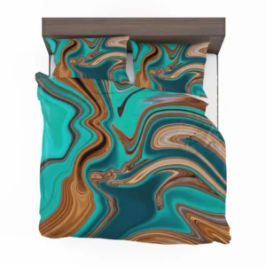 3d Liquid Abstract Design Bedding Set 2