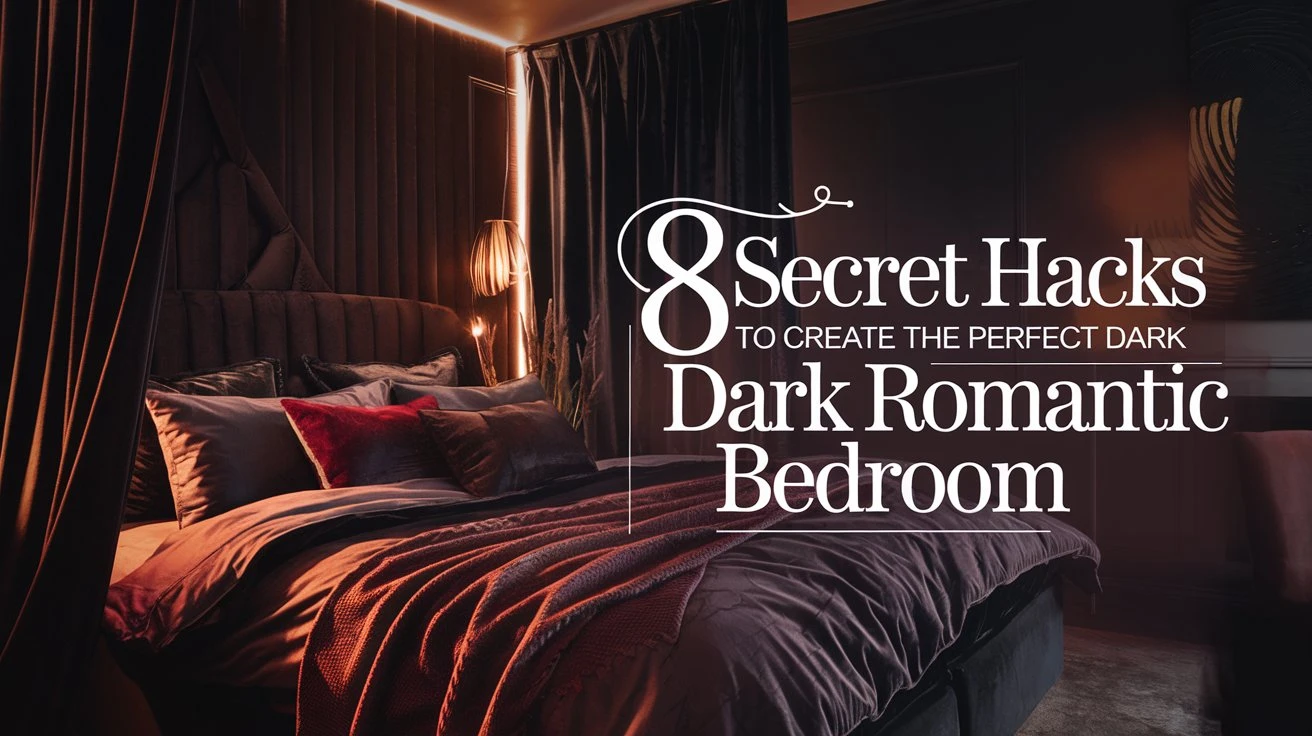 8 Secret Hacks to Create the Perfect Dark Romantic Bedroom