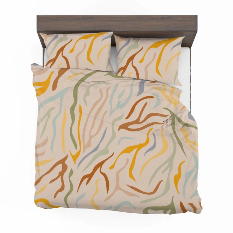 Abstract Animal Skin Pattern Bedding Set 2