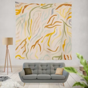 Abstract Animal Skin Pattern Wall Tapestry