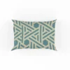 Abstract Background with Retro Pattern Design Pillow Case