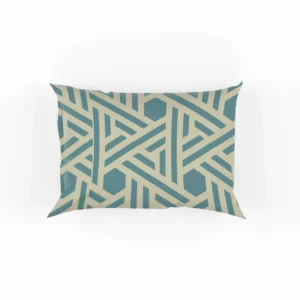 Abstract Background with Retro Pattern Design Pillow Case