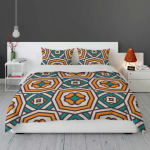 Abstract Batik Pattern Bedding Set 1