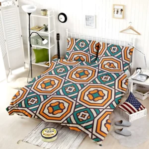 Abstract Batik Pattern Bedding Set