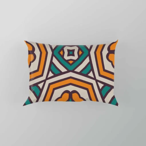 Abstract Batik Pattern Pillow Case