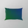 Abstract Blue Green Gradient Pillow Case