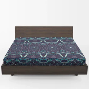 Abstract Ethnic Design Fitted Sheet 1