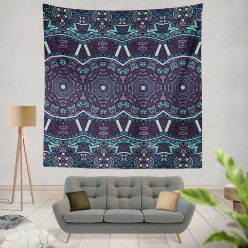 Abstract Ethnic Design Wall Tapestry