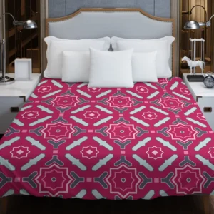 Abstract Ethnic Pattern Duvet Cover