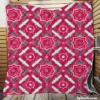 Abstract Ethnic Pattern Quilt Blanket