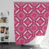 Abstract Ethnic Pattern Shower Curtain