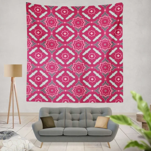 Abstract Ethnic Pattern Wall Tapestry