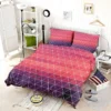 Abstract Geometric Colorful Triangle Pattern Bedding Set