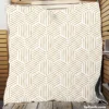 Abstract Geometric Pattern Background Quilt Blanket