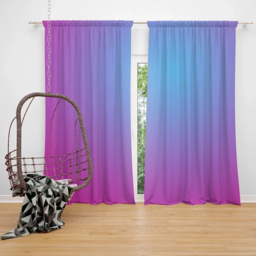 Abstract Gradient Background Curtain