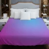 Abstract Gradient Background Duvet Cover