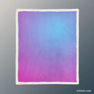 Abstract Gradient Background Sherpa Fleece Blanket 1