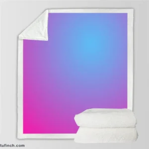 Abstract Gradient Background Sherpa Fleece Blanket