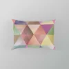 Abstract Gradient Triangle Pillow Case