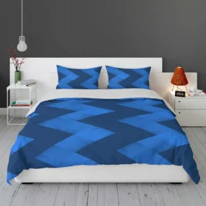 Abstract Modern Halftone Wave Bedding Set 1