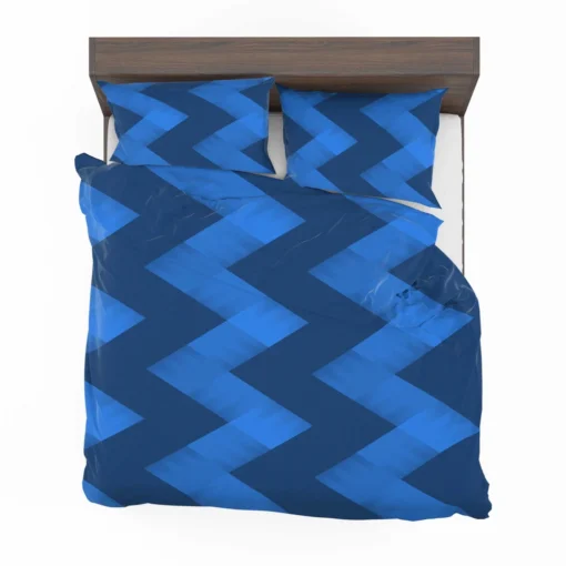 Abstract Modern Halftone Wave Bedding Set 2