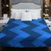 Abstract Modern Halftone Wave Duvet Cover