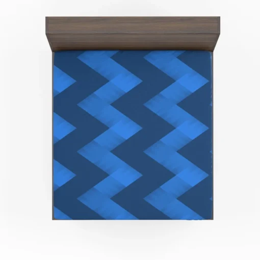 Abstract Modern Halftone Wave Fitted Sheet