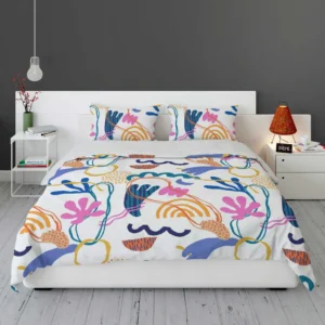 Abstract Shapes Pattern Design Bedding Set 1