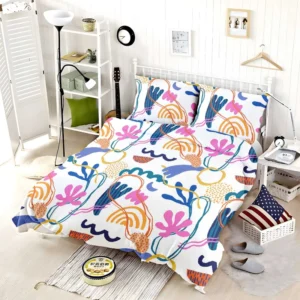 Abstract Shapes Pattern Design Bedding Set