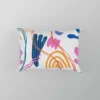 Abstract Shapes Pattern Design Pillow Case