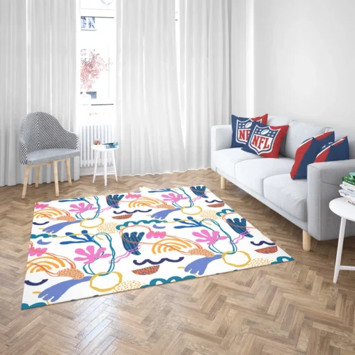 Abstract Shapes Pattern Design Rug 2