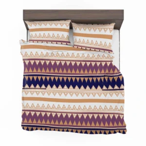 Abstract Tribal Stripes Design Bedding Set 2