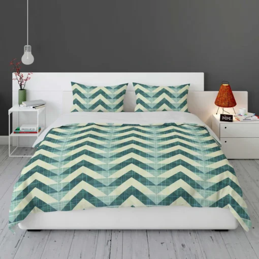 Abstract Zigzag Design Bedding Set 1