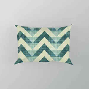 Abstract Zigzag Design Pillow Case