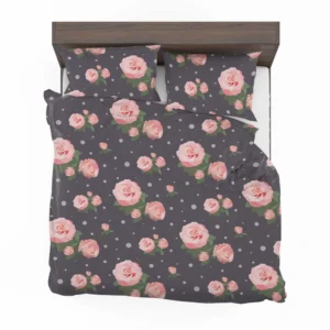 Adorable Bloomed Roses Flower Bedding Set 2