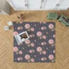 Adorable Bloomed Roses Flower Rug