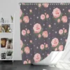 Adorable Bloomed Roses Flower Shower Curtain