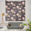 Adorable Bloomed Roses Flower Wall Tapestry