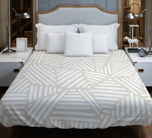 Aesthetic Contemporary Pattern Duvet Cover