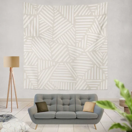 Aesthetic Contemporary Pattern Wall Tapestry