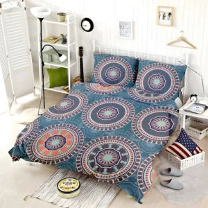 African Circle Abstract Pattern Bedding Set