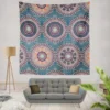 African Circle Abstract Pattern Wall Tapestry