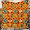 African Ethnic Design Quilt Blanket