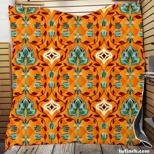 African Ethnic Design Quilt Blanket