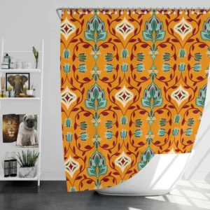 African Ethnic Design Shower Curtain