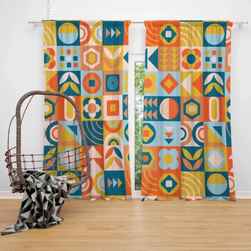 African Ethnic Pattern Curtain