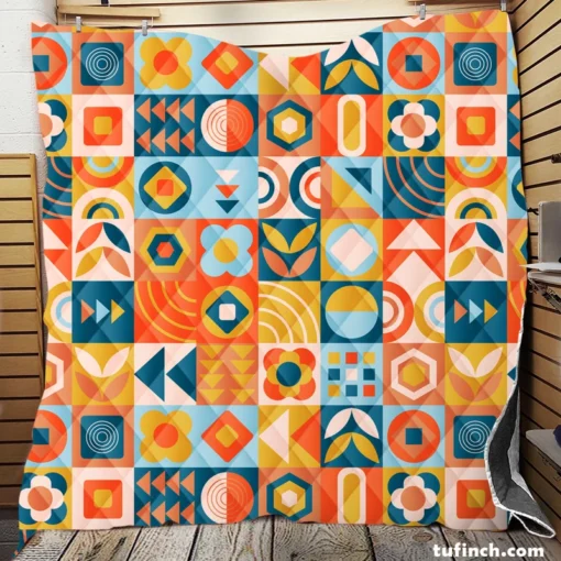 African Ethnic Pattern Quilt Blanket