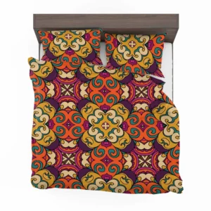 African Falk Art Pattern Bedding Set 2