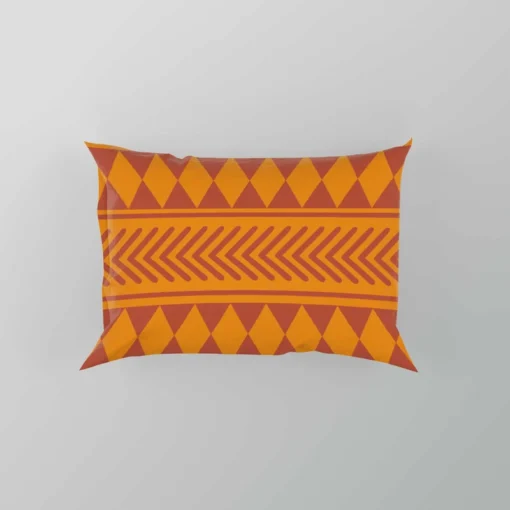 African Geometrics Tribal Pattern Pillow Case